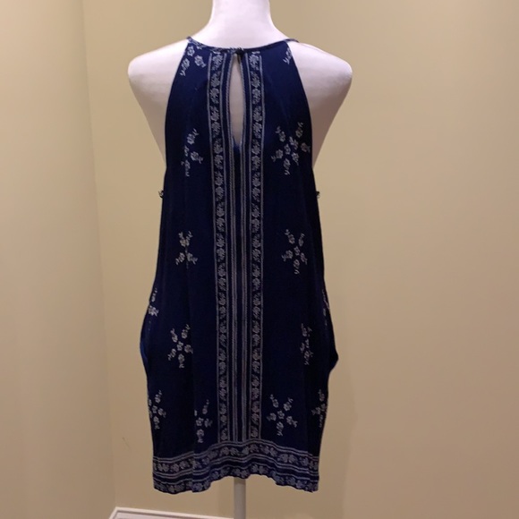 Navy Mini Summer Dress - Picture 3 of 3